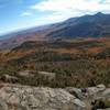 View from firetower, on top of Hurricane Mountain