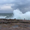 Surf at Schoodic after recent storm