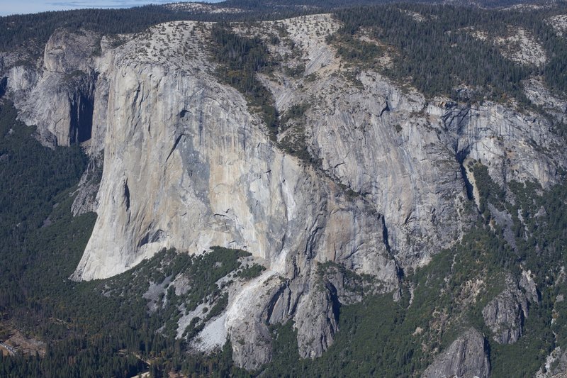 View of El Capitan from Taft Point.