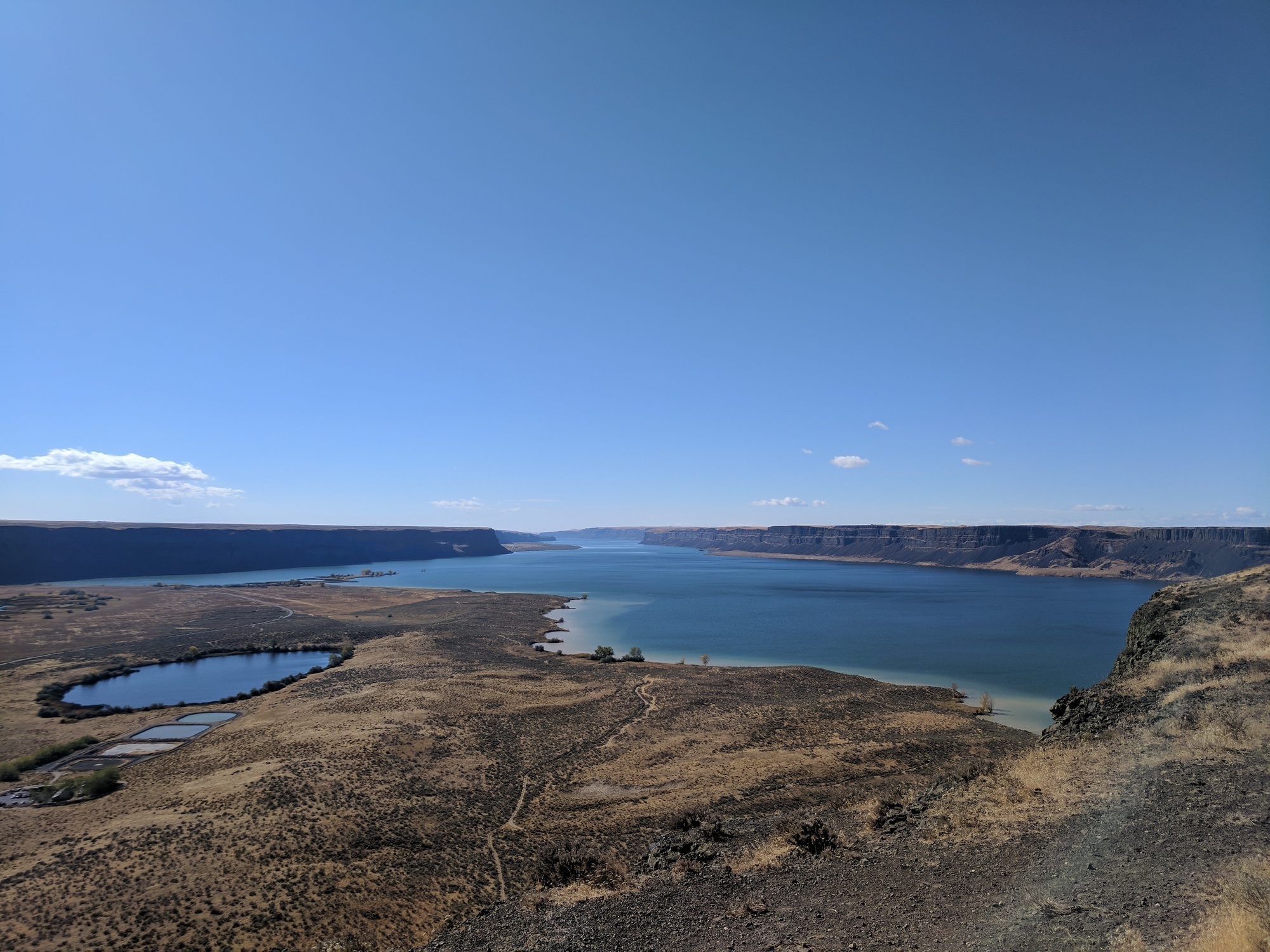 View from the top of Steamboat Rock