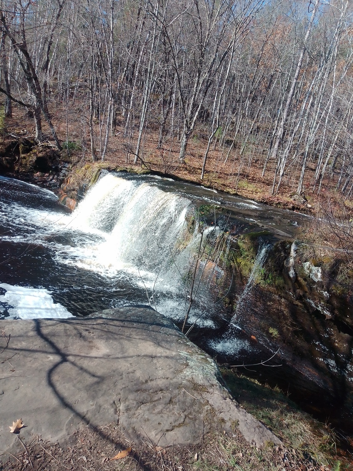 Banning State Park Hiking Waterfall At The End Of The Trail. Banning State Park