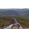 Canyon Rim Trail - The Point - boot shot