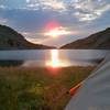 August 2012 - Enjoying a sunrise at copper lake