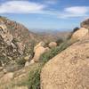 View north from near summit of Tom's Thumb.
