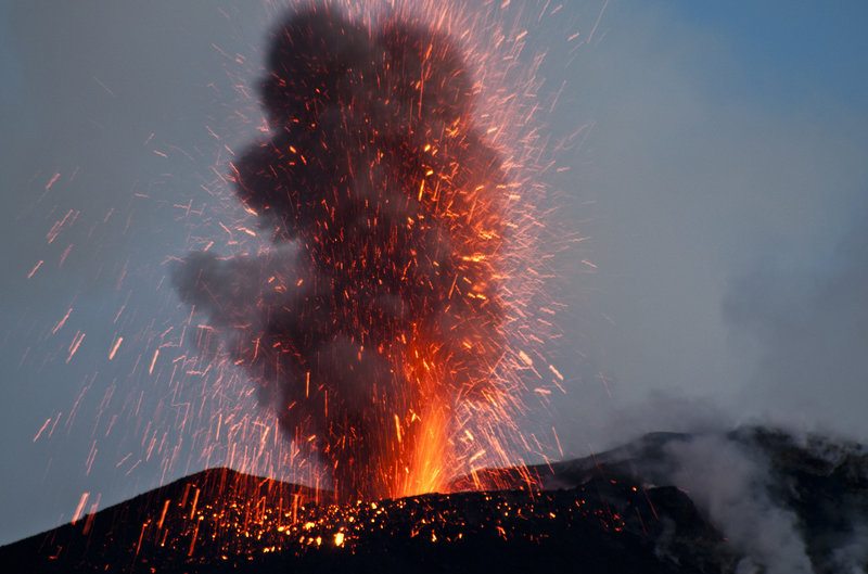Stromboli eruption