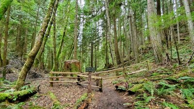 Fragrance Lake Trail Map Fragrance Lake Trail Hiking Trail, Bellingham, Washington