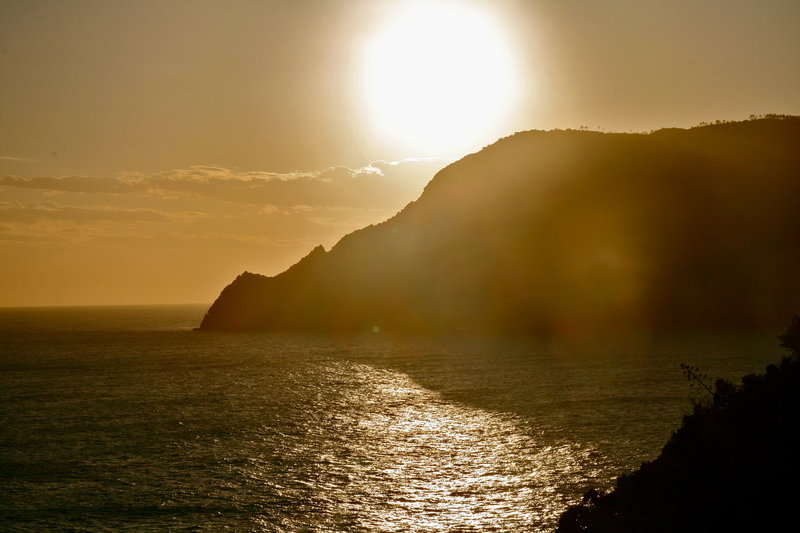 Sunset on Cinque-Terre