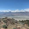 view of the sierra from black mountain summit