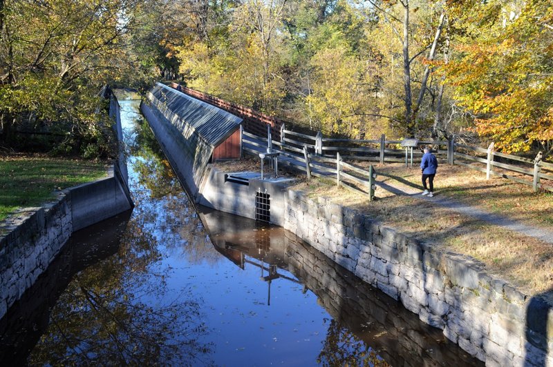 delaware canal bike trail map