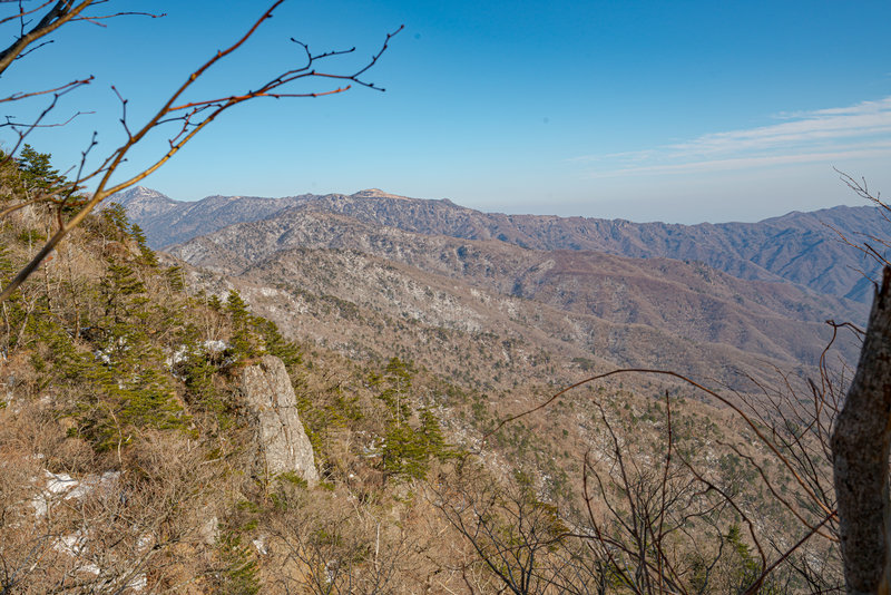 Typical vistas along the Jirisan Traverse