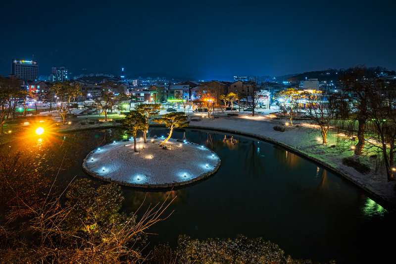 The Hwaseong Fortress Pond