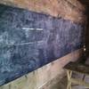 A true black board in the Greenbrier School