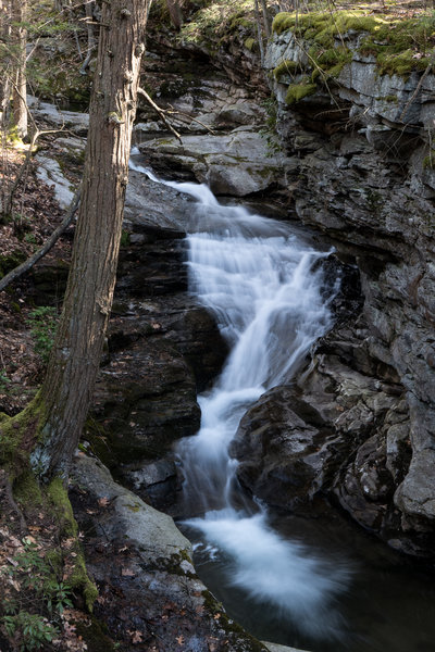 Waterfall in Seven Tubs Recreation Area