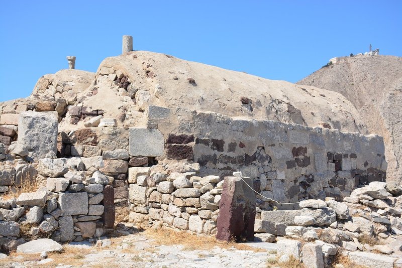 Ancient Thera near Kamari (Santorini, Greece 2017)