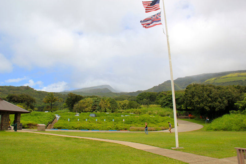 View from Kīpahulu Visitor Center