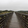 Wet bridge over the Niobrara River.