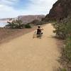The Historic Railroad Trail is open to bicycles and adaptive hiking devices including wheelchairs and handcycles.