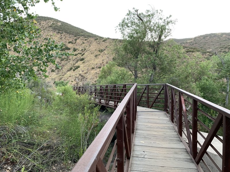 One of the bridges in Oak Canyon Trail