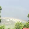 Picturesque rainbow at Seneca Rocks just after a little rain.