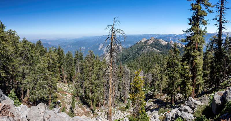 View north from Paradise Peak