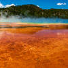 Grand Prismatic Pool from the Midway Geyser Basil Trail.