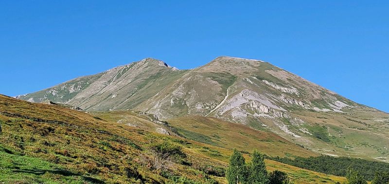 Ljuboten Peak on the left.
