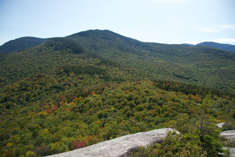 Looking south from Middle Sugarloaf towards South Sugarloaf and Mount Hale.