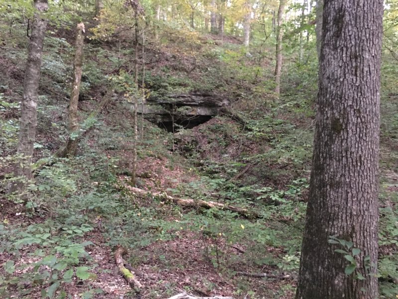 Cave along the Buffalo Creek Trail