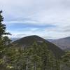 View of North Doublehead from South Doublehead summit.