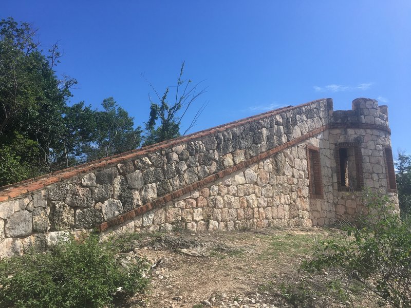 Fort Caprón at the Guánica Dry Forest.