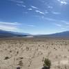 Lookout at Panamint Valley from the dunes.