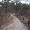 Section 8 of the Seoul Trail towards Tangchundaeseongammun (gate) , taken on 10th of December 2020