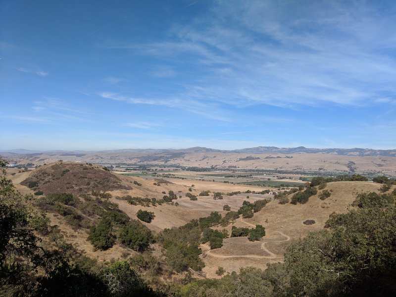 View of the valley.