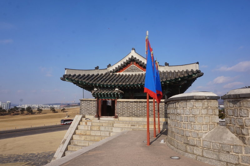 Hwaseong Fortress Loop on the East Section.