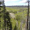 Headwaters of Desolation creek near North Twin Pillars trailhead.