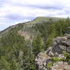 Spanish Peak from trail