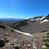 View south from saddle showing Mt. Washington, 3 Sisters and Broken Top (07-14-2020)
