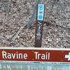 Ravine Trail Sign
