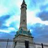 East Rock's iconic Soldiers' and Sailors' Monument.
