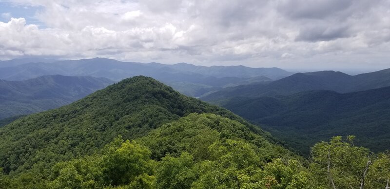 Stunning summer view from the fire tower.