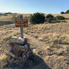 Well signed junction to Mesa Trail