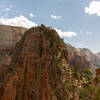 The final ascent to Angels Landing is not for the faint of heart.