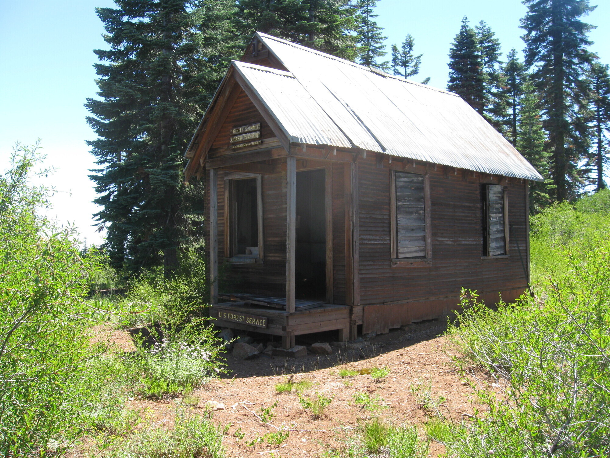 Historic Trinity Summit Guard Station