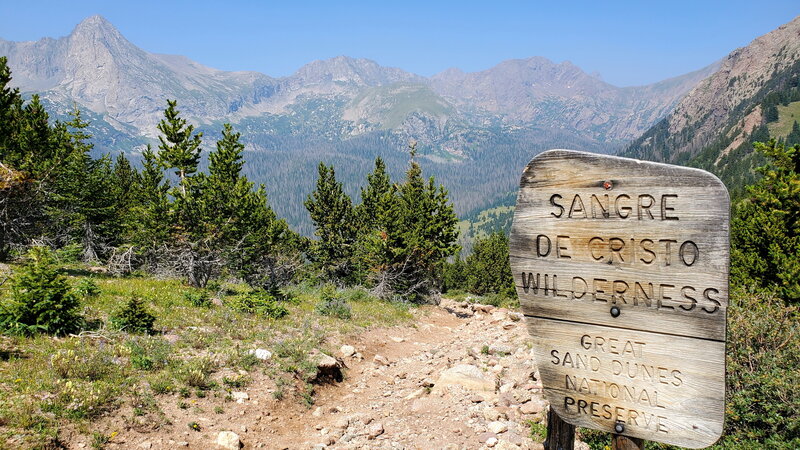 Music Pass Trail to Upper Sand Creek Lake Hiking Trail, Westcliffe ...