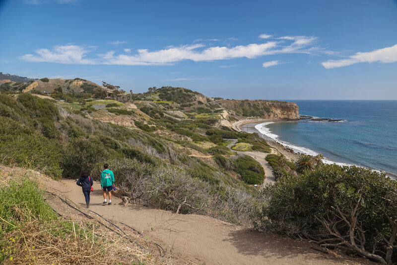 Owing to its scenic views and easy network of trails, the Abalone Cove Shoreline Park is a popular place for visitors of all ages. The people will then out as you proceed further down the trails and away from the parking area.