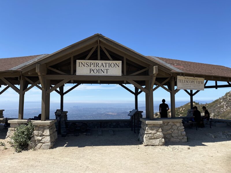 Inspiration Point interpretive site.