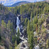 Lower Fish Creek Falls from the overlook trail.
