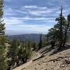 The saddle to Mt. Baden-Powell