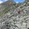 The rock jumble walk to the Eggishorn summit