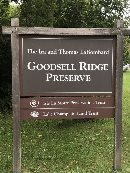Goodsell Ridge Preserve on Isle La Motte.